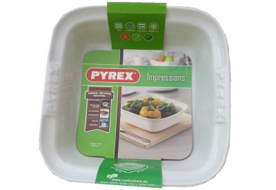 Pyrex Impressions Roaster (20 x 20 x 7cm)